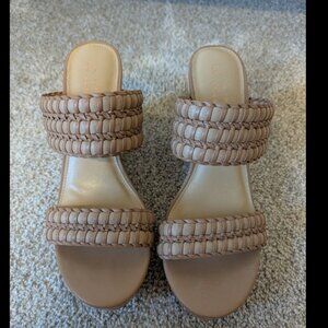 LC Lauren Conrad Quinella Women's Platform Wedge Sandals